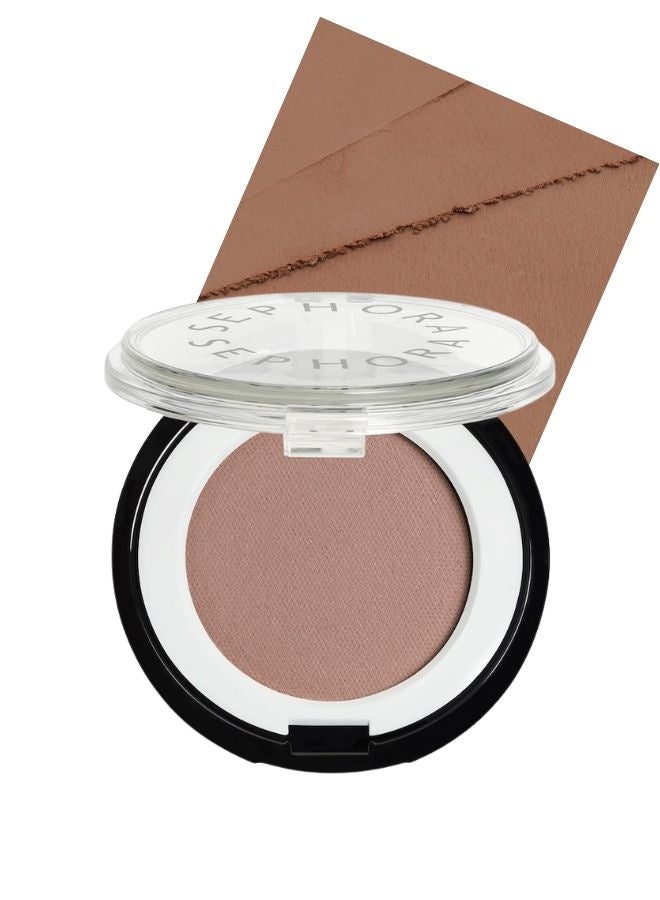 SEPHORA Collection Colorful Eyeshadow 209 Mocha Latte – Soft Mocha Brown Matte Finish 0.035 oz / 0.99 g Highly Pigmented Pressed Powder Eyeshadow - Image 1